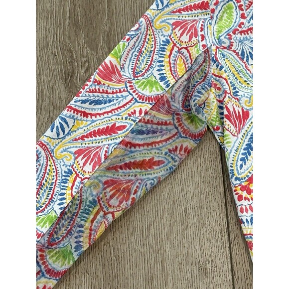 IBKUL Women's Long Sleeve Paisley Top - Multicolor - Picture 3 of 10